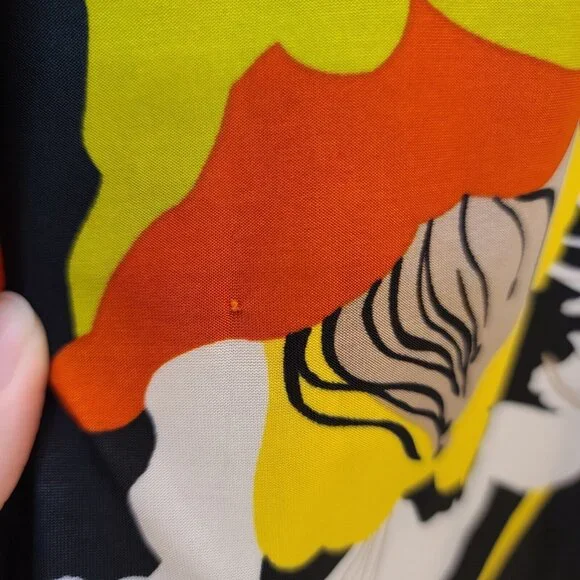 Hypnotized Dress Women XS Black Bright Floral Knit Maxi Sleeveless Casual Summer - Picture 10 of 12